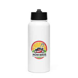 Mowbros 38789795 Stainless Steel Water Bottle with a Straw Lid