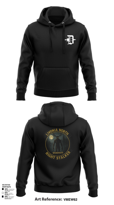 Livonia North Recruiting Station 17029649 Hoodie - 157