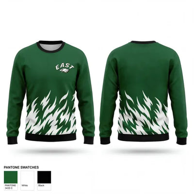 East Henderson High School 30346604 Crew Neck Sweatshirt - 10