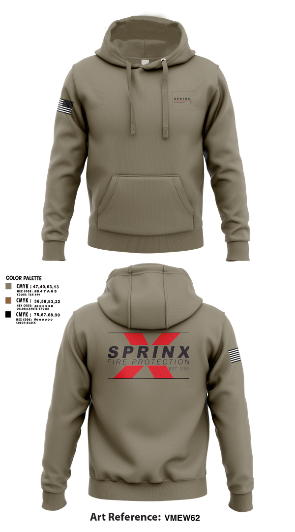 Hoodie, SPRINX FIRE PROTECTION, , Teamtime, Team time, sublimation, custom sports apparel, team uniforms, spirit wear, spiritwear, sports uniforms, custom shirts, team store, custom team store, fundraiser sports, apparel fundraiser