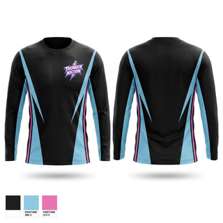 Long Sleeve Performance Shirt, Thunder Nation, Men's Basketball, Teamtime, Team time, sublimation, custom sports apparel, team uniforms, spirit wear, spiritwear, sports uniforms, custom shirts, team store, custom team store, fundraiser sports, apparel fundraiser