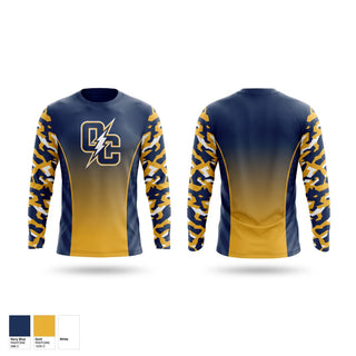 Long Sleeve Performance Shirt, Oakmont chargers, , Teamtime, Team time, sublimation, custom sports apparel, team uniforms, spirit wear, spiritwear, sports uniforms, custom shirts, team store, custom team store, fundraiser sports, apparel fundraiser