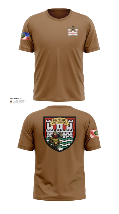 175th MRBC 2368764 Short Sleeve Performance Shirt - 22