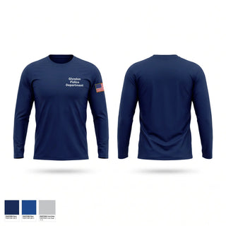 Long Sleeve Performance Shirt, Glyndon Police Department, Police, Teamtime, Team time, sublimation, custom sports apparel, team uniforms, spirit wear, spiritwear, sports uniforms, custom shirts, team store, custom team store, fundraiser sports, apparel fundraiser