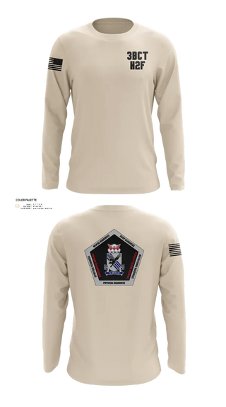 Long Sleeve Performance Shirt, 3BCT H2F, Army, Teamtime, Team time, sublimation, custom sports apparel, team uniforms, spirit wear, spiritwear, sports uniforms, custom shirts, team store, custom team store, fundraiser sports, apparel fundraiser