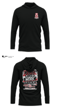 King & Iron Long Sleeve Performance Shirt with hood - 3