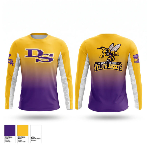Long Sleeve Performance Shirt, Denham Springs, , Teamtime, Team time, sublimation, custom sports apparel, team uniforms, spirit wear, spiritwear, sports uniforms, custom shirts, team store, custom team store, fundraiser sports, apparel fundraiser
