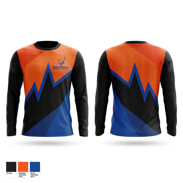 Long Sleeve Performance Shirt, pafford emergency medical service., EMS/EMT, Teamtime, Team time, sublimation, custom sports apparel, team uniforms, spirit wear, spiritwear, sports uniforms, custom shirts, team store, custom team store, fundraiser sports, apparel fundraiser