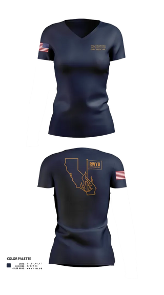 Womens Short Sleeve Vneck Shirt, EPA-CID Baton Rouge, Police, Teamtime, Team time, sublimation, custom sports apparel, team uniforms, spirit wear, spiritwear, sports uniforms, custom shirts, team store, custom team store, fundraiser sports, apparel fundraiser