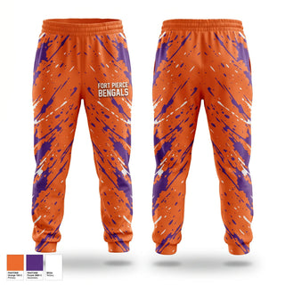 Sweatpants, Fort Pierce Bengals, , Teamtime, Team time, sublimation, custom sports apparel, team uniforms, spirit wear, spiritwear, sports uniforms, custom shirts, team store, custom team store, fundraiser sports, apparel fundraiser