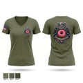 Donut Shop Police Department Women's Short Sleeve V-neck Shirt - 1