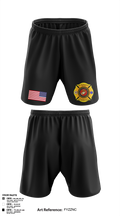 Marine Corps Mountain Warfare Training Center Fire Department 41101347 Athletic Shorts With Pockets - 3