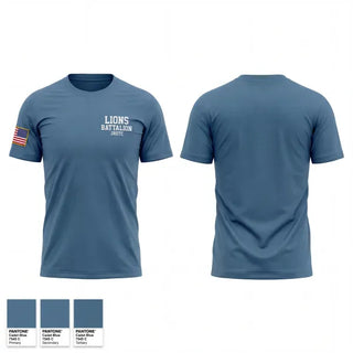 Short Sleeve Performance Shirt, Lions Battalion, Army, Teamtime, Team time, sublimation, custom sports apparel, team uniforms, spirit wear, spiritwear, sports uniforms, custom shirts, team store, custom team store, fundraiser sports, apparel fundraiser