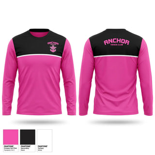 Long Sleeve Performance Shirt, Anchor Track Club, Track & Field, Teamtime, Team time, sublimation, custom sports apparel, team uniforms, spirit wear, spiritwear, sports uniforms, custom shirts, team store, custom team store, fundraiser sports, apparel fundraiser