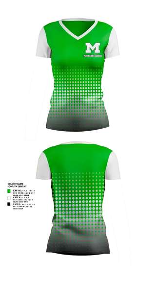 Womens Short Sleeve Vneck Shirt, Monahans Loboes, Spirit Store, Teamtime, Team time, sublimation, custom sports apparel, team uniforms, spirit wear, spiritwear, sports uniforms, custom shirts, team store, custom team store, fundraiser sports, apparel fundraiser