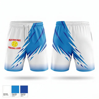 Athletic Shorts With Pockets, Palm Beach County Pickleball League, , Teamtime, Team time, sublimation, custom sports apparel, team uniforms, spirit wear, spiritwear, sports uniforms, custom shirts, team store, custom team store, fundraiser sports, apparel fundraiser