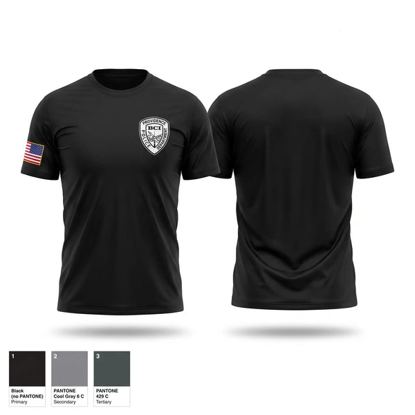 Short Sleeve Performance Shirt, Providence Police BCI, Police, Teamtime, Team time, sublimation, custom sports apparel, team uniforms, spirit wear, spiritwear, sports uniforms, custom shirts, team store, custom team store, fundraiser sports, apparel fundraiser