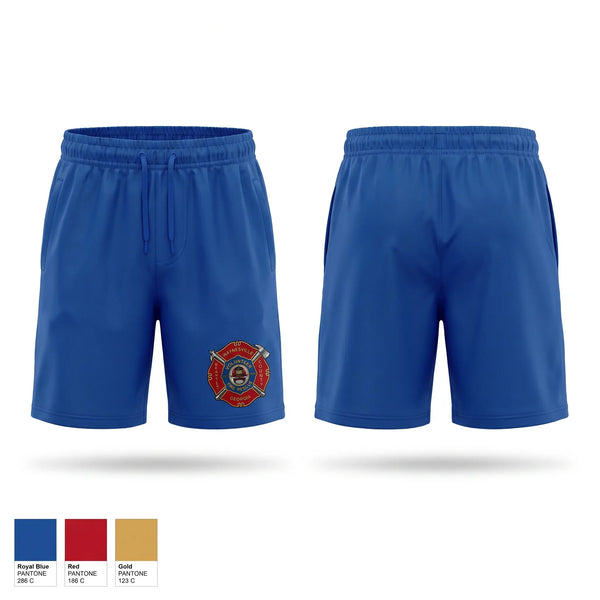 Athletic Shorts With Pockets, Waynesville VFD, Fire Department, Teamtime, Team time, sublimation, custom sports apparel, team uniforms, spirit wear, spiritwear, sports uniforms, custom shirts, team store, custom team store, fundraiser sports, apparel fundraiser