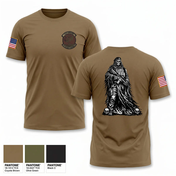 Old School Cotton Feel Shirt, 7th Security Forces Squadron, Air Force, Teamtime, Team time, sublimation, custom sports apparel, team uniforms, spirit wear, spiritwear, sports uniforms, custom shirts, team store, custom team store, fundraiser sports, apparel fundraiser