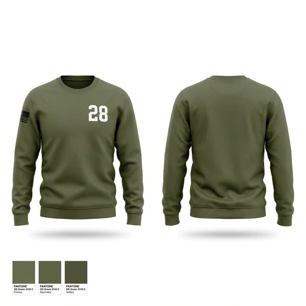 Crew Neck Sweatshirt, 28, Marines, Teamtime, Team time, sublimation, custom sports apparel, team uniforms, spirit wear, spiritwear, sports uniforms, custom shirts, team store, custom team store, fundraiser sports, apparel fundraiser