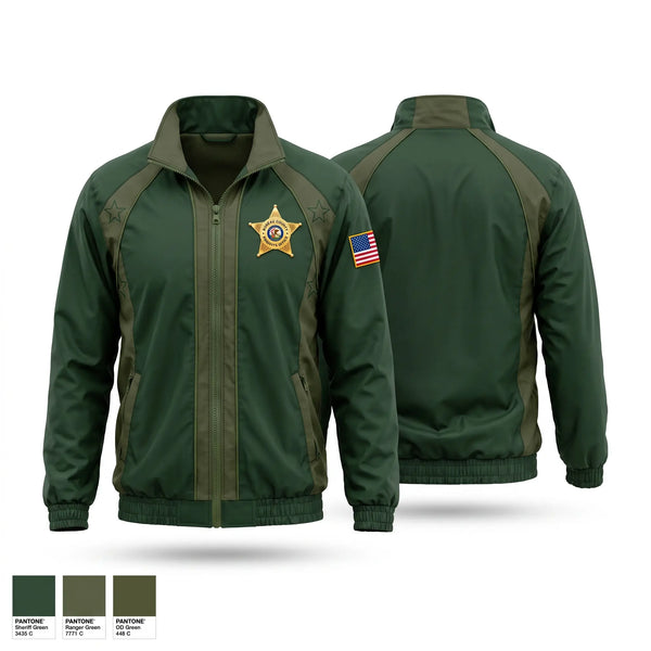 Windbreaker, Bureau County Sheriff’s Office, Police, Teamtime, Team time, sublimation, custom sports apparel, team uniforms, spirit wear, spiritwear, sports uniforms, custom shirts, team store, custom team store, fundraiser sports, apparel fundraiser