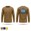 U.S. Naval Sea Cadet Corps Battleship Iowa Division Long Sleeve Performance Shirt - 1