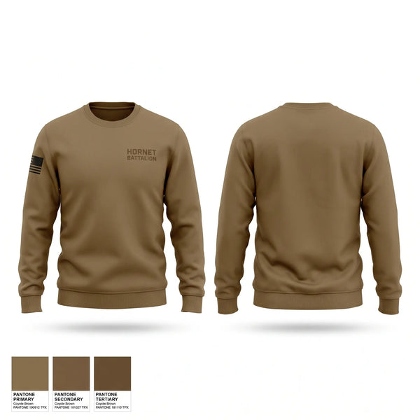 Crew Neck Sweatshirt, Hornet Battalion, National Guard, Teamtime, Team time, sublimation, custom sports apparel, team uniforms, spirit wear, spiritwear, sports uniforms, custom shirts, team store, custom team store, fundraiser sports, apparel fundraiser