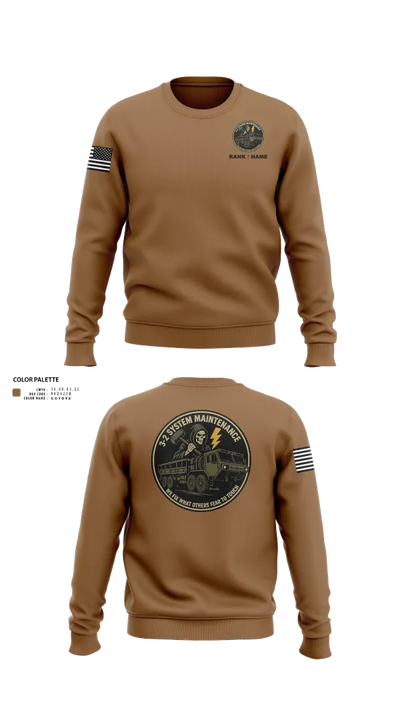 3-2 ADA 51823932 Crew Neck Sweatshirt - 110