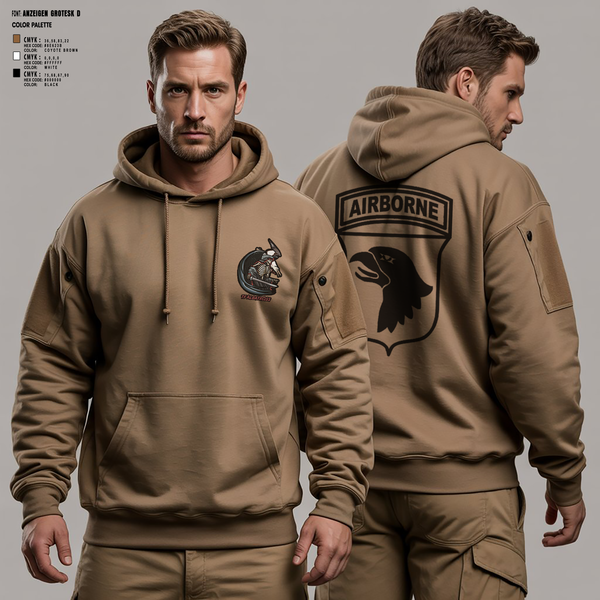 Hoodie, 2nd Flt Platoon, B/101 Avn Regt, 101st ABN DIV, , Teamtime, Team time, sublimation, custom sports apparel, team uniforms, spirit wear, spiritwear, sports uniforms, custom shirts, team store, custom team store, fundraiser sports, apparel fundraiser