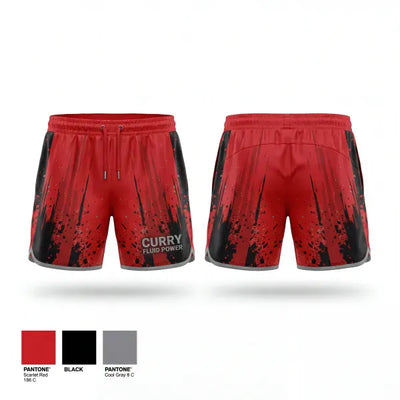 Curry Fluid Power 68253424 Athletic Shorts With Pockets - 1