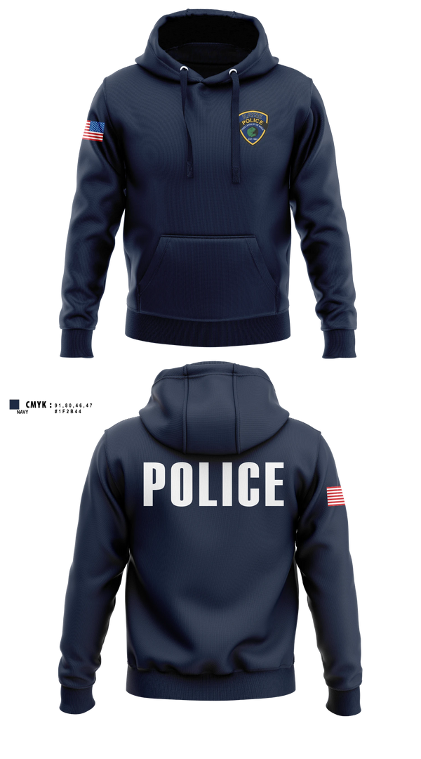 Hoodie, Rayne Police Department, Police, Teamtime, Team time, sublimation, custom sports apparel, team uniforms, spirit wear, spiritwear, sports uniforms, custom shirts, team store, custom team store, fundraiser sports, apparel fundraiser