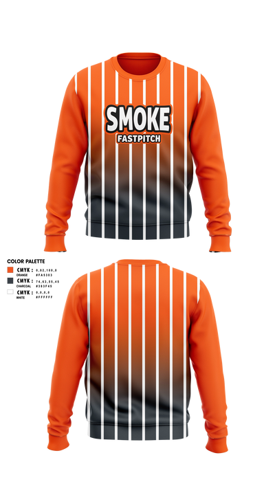 SMOKE FASTPITCH Crew Neck Sweatshirt - 2