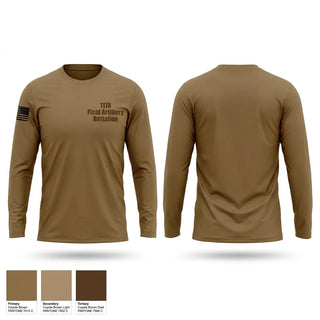 Long Sleeve Performance Shirt, 1-178 Field Artillery Battalion, Army, Teamtime, Team time, sublimation, custom sports apparel, team uniforms, spirit wear, spiritwear, sports uniforms, custom shirts, team store, custom team store, fundraiser sports, apparel fundraiser