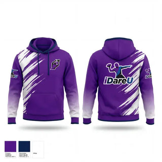 Hoodie, iDareU Academy Inc., , Teamtime, Team time, sublimation, custom sports apparel, team uniforms, spirit wear, spiritwear, sports uniforms, custom shirts, team store, custom team store, fundraiser sports, apparel fundraiser