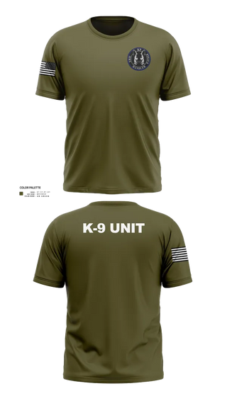 Old School Cotton Feel Shirt, EPD K-9, Police, Teamtime, Team time, sublimation, custom sports apparel, team uniforms, spirit wear, spiritwear, sports uniforms, custom shirts, team store, custom team store, fundraiser sports, apparel fundraiser