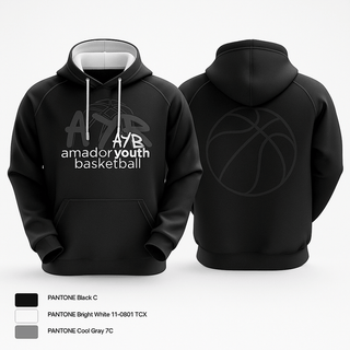 Hoodie, Amador Youth Basketball, Men's Basketball, Teamtime, Team time, sublimation, custom sports apparel, team uniforms, spirit wear, spiritwear, sports uniforms, custom shirts, team store, custom team store, fundraiser sports, apparel fundraiser