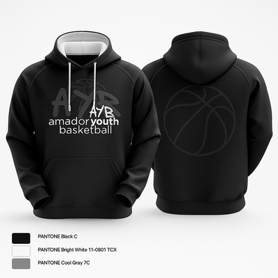Amador Youth Basketball  Hoodie - 1