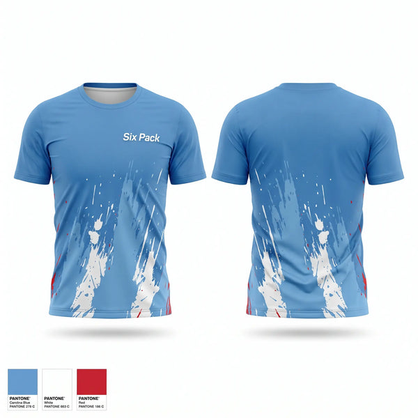 Short Sleeve Performance Shirt, Six Pack, Men's Lacrosse, Teamtime, Team time, sublimation, custom sports apparel, team uniforms, spirit wear, spiritwear, sports uniforms, custom shirts, team store, custom team store, fundraiser sports, apparel fundraiser