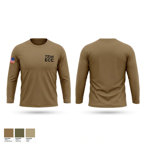 Long Sleeve Performance Shirt, 721st ECC, Army, Teamtime, Team time, sublimation, custom sports apparel, team uniforms, spirit wear, spiritwear, sports uniforms, custom shirts, team store, custom team store, fundraiser sports, apparel fundraiser