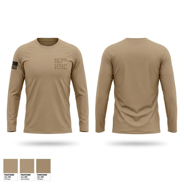 Long Sleeve Performance Shirt, 167th HHC, Army, Teamtime, Team time, sublimation, custom sports apparel, team uniforms, spirit wear, spiritwear, sports uniforms, custom shirts, team store, custom team store, fundraiser sports, apparel fundraiser
