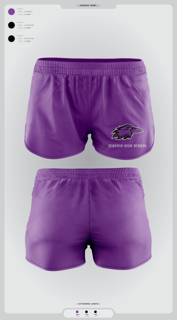 Womens Shorts, Sequoia High School, , Teamtime, Team time, sublimation, custom sports apparel, team uniforms, spirit wear, spiritwear, sports uniforms, custom shirts, team store, custom team store, fundraiser sports, apparel fundraiser