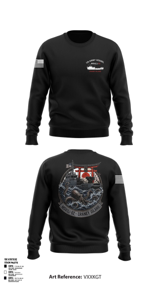 Crew Neck Sweatshirt, MSV, Army, Teamtime, Team time, sublimation, custom sports apparel, team uniforms, spirit wear, spiritwear, sports uniforms, custom shirts, team store, custom team store, fundraiser sports, apparel fundraiser