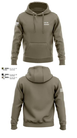 Hoodie, Elsie Fire Department, Fire Department, Teamtime, Team time, sublimation, custom sports apparel, team uniforms, spirit wear, spiritwear, sports uniforms, custom shirts, team store, custom team store, fundraiser sports, apparel fundraiser