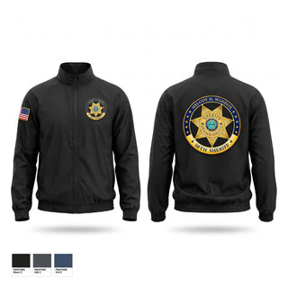 Windbreaker, DeKalb County sheriffs office, Police, Teamtime, Team time, sublimation, custom sports apparel, team uniforms, spirit wear, spiritwear, sports uniforms, custom shirts, team store, custom team store, fundraiser sports, apparel fundraiser