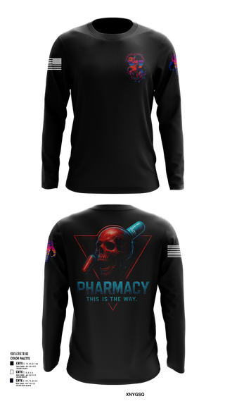 Long Sleeve Performance Shirt, C co Pharmacy, , Teamtime, Team time, sublimation, custom sports apparel, team uniforms, spirit wear, spiritwear, sports uniforms, custom shirts, team store, custom team store, fundraiser sports, apparel fundraiser