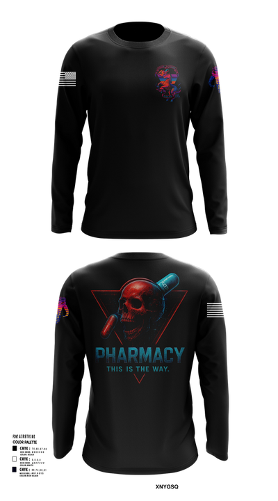 C co Pharmacy 43163891 Long Sleeve Performance Shirt 101