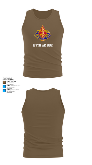 Tank Top, 177th AR BDE, , Teamtime, Team time, sublimation, custom sports apparel, team uniforms, spirit wear, spiritwear, sports uniforms, custom shirts, team store, custom team store, fundraiser sports, apparel fundraiser