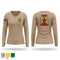 35th Military Police Company 30293297 Women's Long Sleeve V-neck Shirt - 1