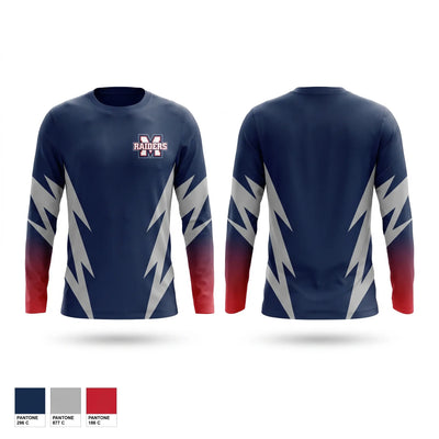 Morgan Raiders Long Sleeve Performance Shirt - 1