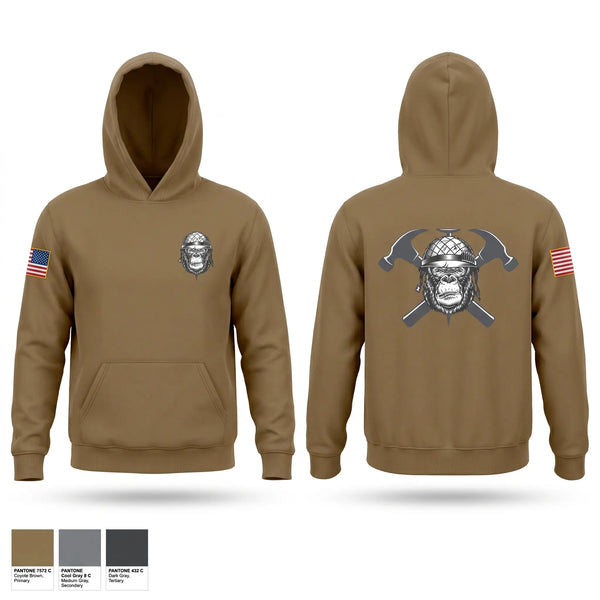 Hoodie, HEAVY HITTERS, Army, Teamtime, Team time, sublimation, custom sports apparel, team uniforms, spirit wear, spiritwear, sports uniforms, custom shirts, team store, custom team store, fundraiser sports, apparel fundraiser
